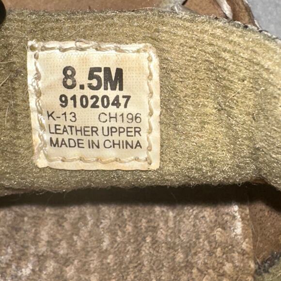 Sperry Top-Sider Angelfish Women's Boat Shoes Sz 8.5M Tan Leather Slip On Casual - Picture 7 of 7